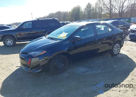 2019 Toyota Corolla Le из США, поврежденный, VIN 2T1BURHEXKC219851